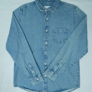 Men's  Long Sleeve Denim Shirt