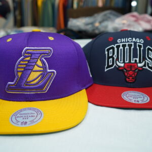 Flat shape visor caps