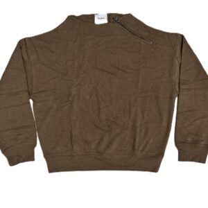 Ladies Zip Neck Sweat Jacket