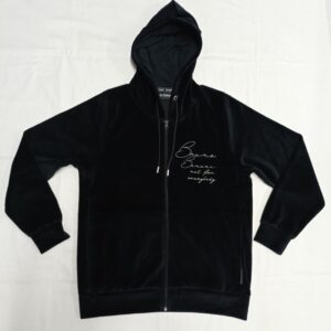 Ladies Velour Hoodie Jacket
